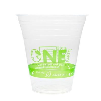 Прозрачные биоразлагаемые чашки для кофе 7oz/9oz/10oz